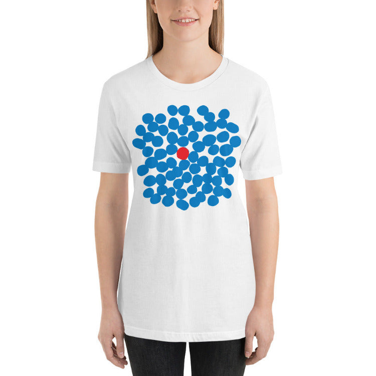 The Matrix⎮The One T-Shirt Front Model "White" by https://ascensionemporium.net